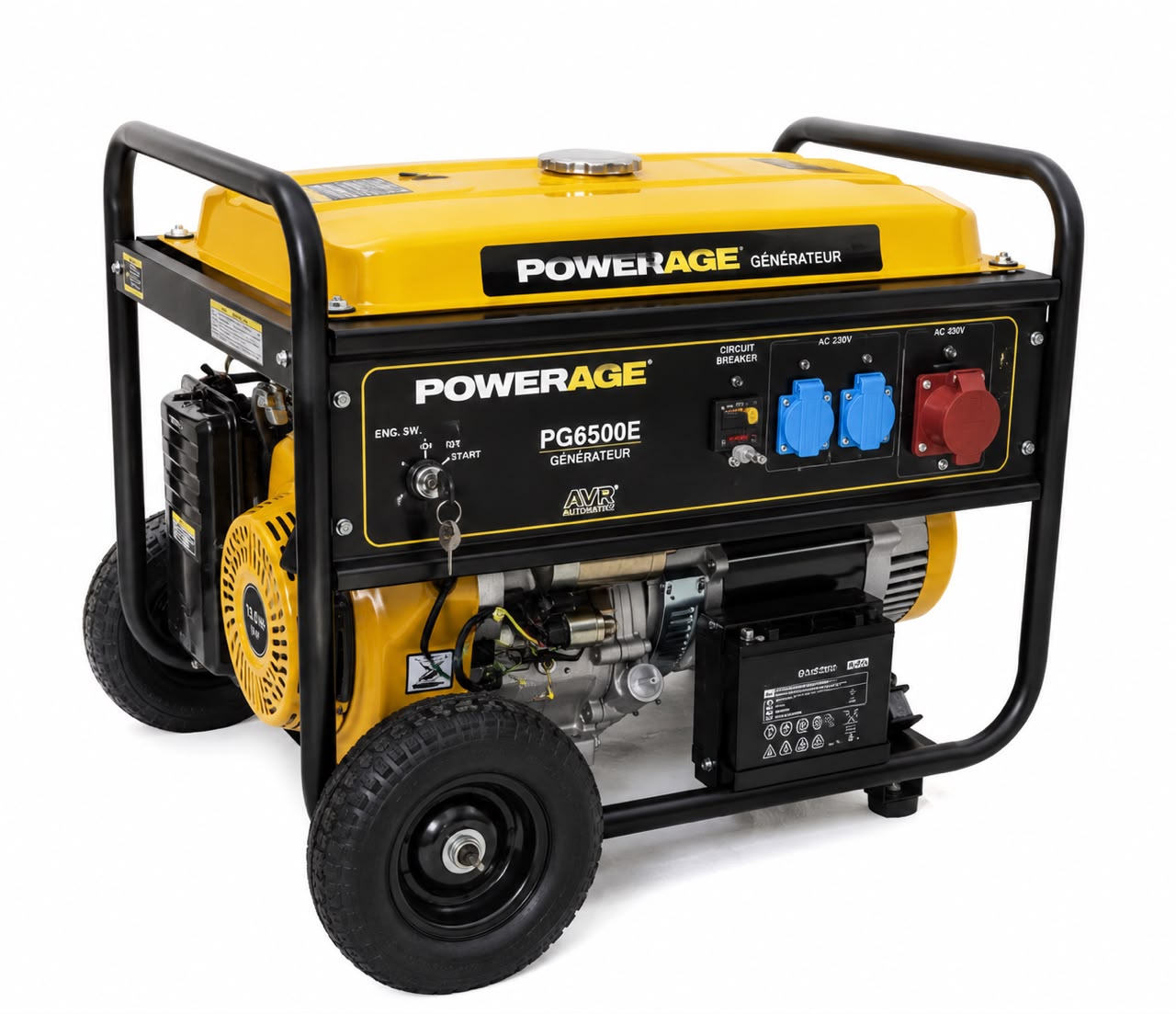 GE Powerage à clé et pneu